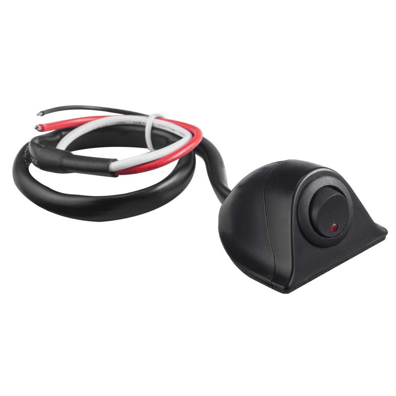 JIANFA Car DIY Switch Paste Type Rocker Switch Off/ON Universal DC12V Switch for Fog Driving Lights neon Lights LED Light bar etc. (Black) - Image 3